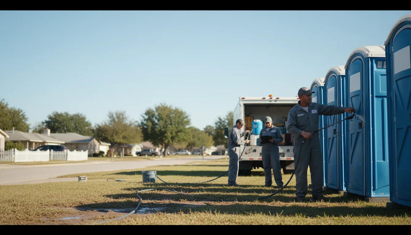 Long-Term Portable Toilet Rental in Dawson, AL near me